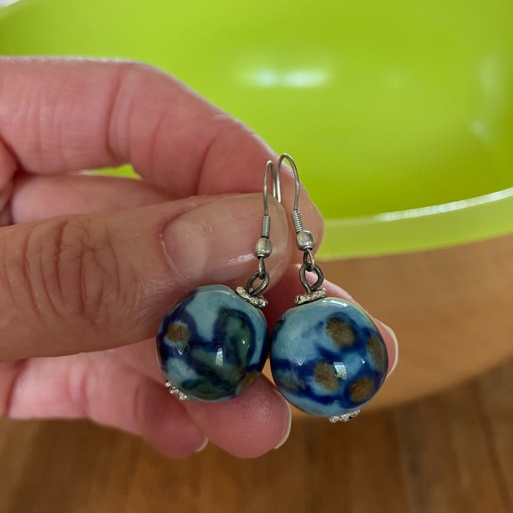 🌷2/15 Handmade beaded earrings